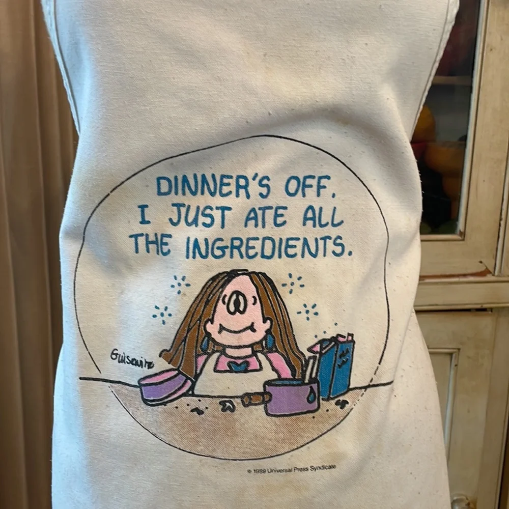 Cathy Guisewite apron